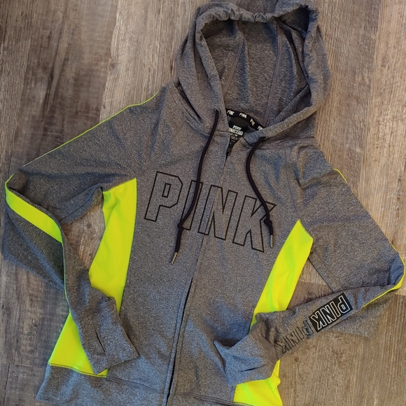 PINK Victoria's Secret Tops - VS pink ultimate hoodie-bundle cowl neck